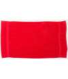 TC004 Towel City Luxury Bath Towel Red colour image
